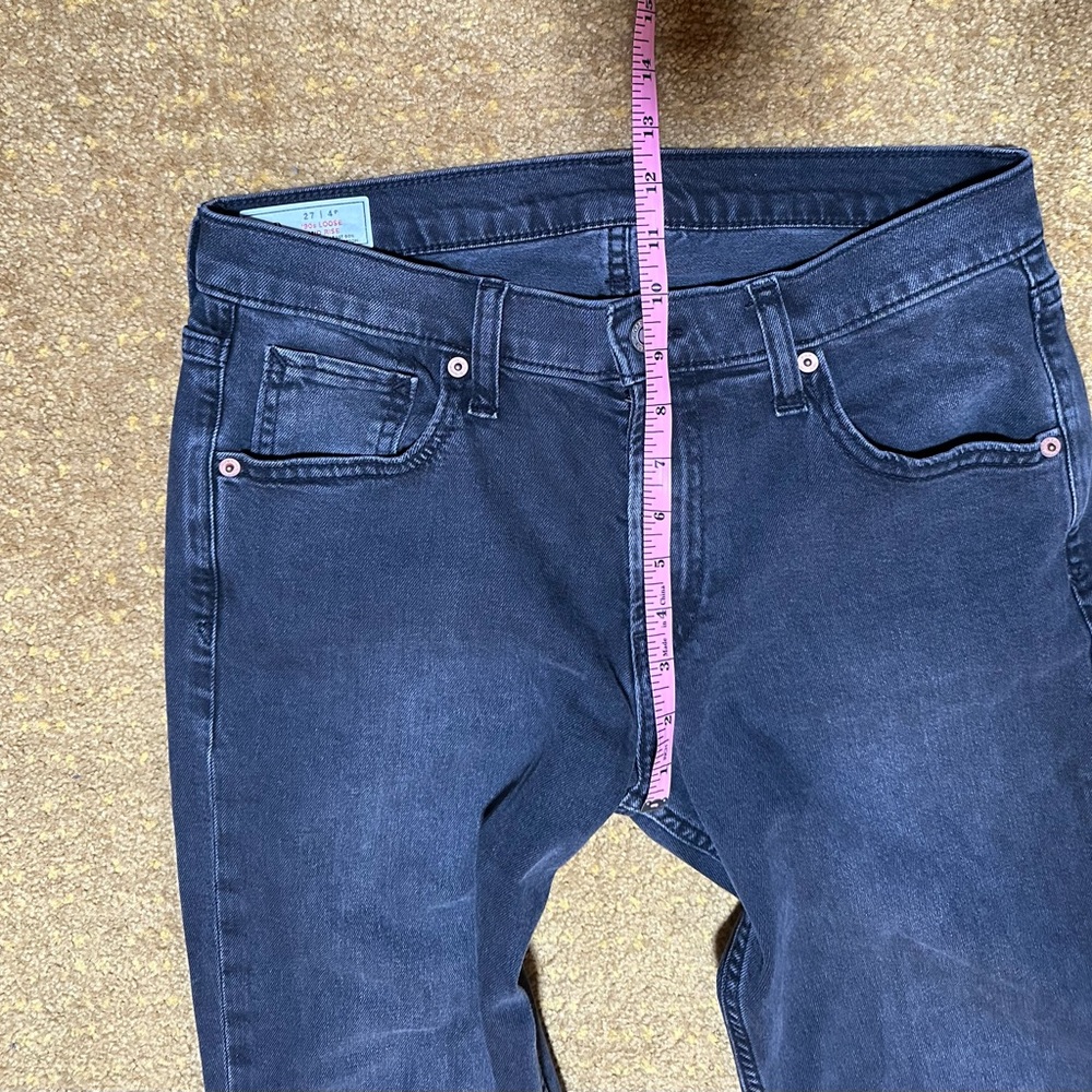 GAP Black 90’s loose mid rise jeans - Picture 3 of 8